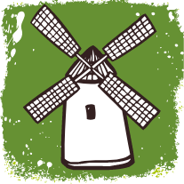 windmill icon - Store Cupboard - Vine House Farm