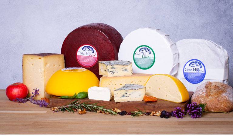 Cote Hill Cheese all cheeses 2 - Dairy - Vine House Farm