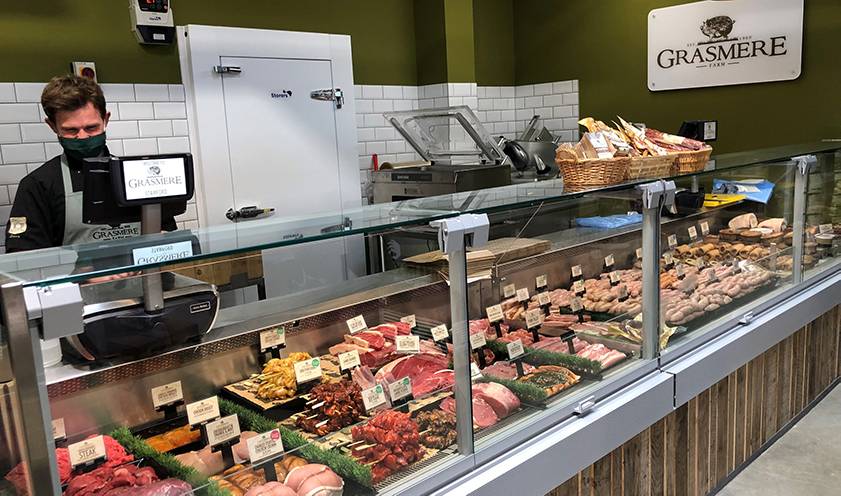 Grasmere counter 1 - Butchery - Vine House Farm