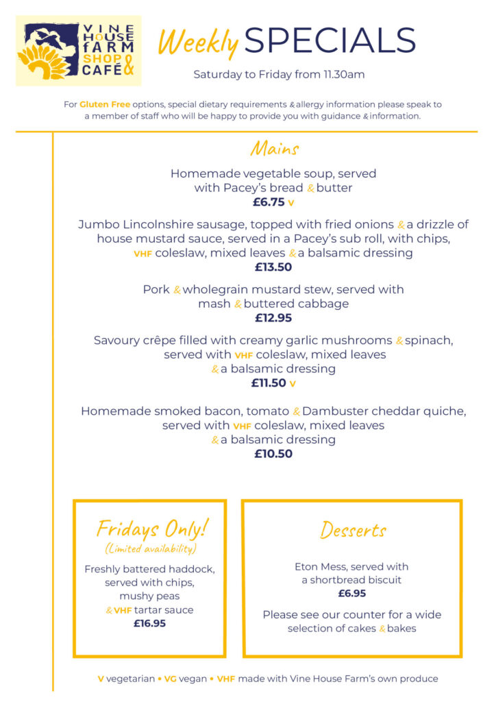 Specials Menu 05.09.26 1 - café - Vine House Farm